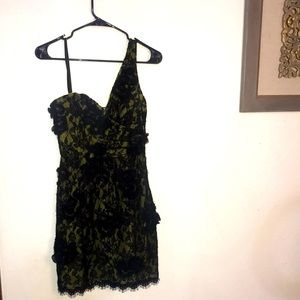 Gorgeous Black Lace BCBG Maxazria Dress